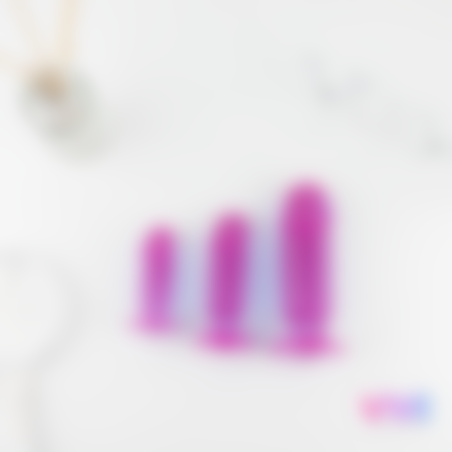 PURPLE 3-PLUG ANAL STARTER KIT 3