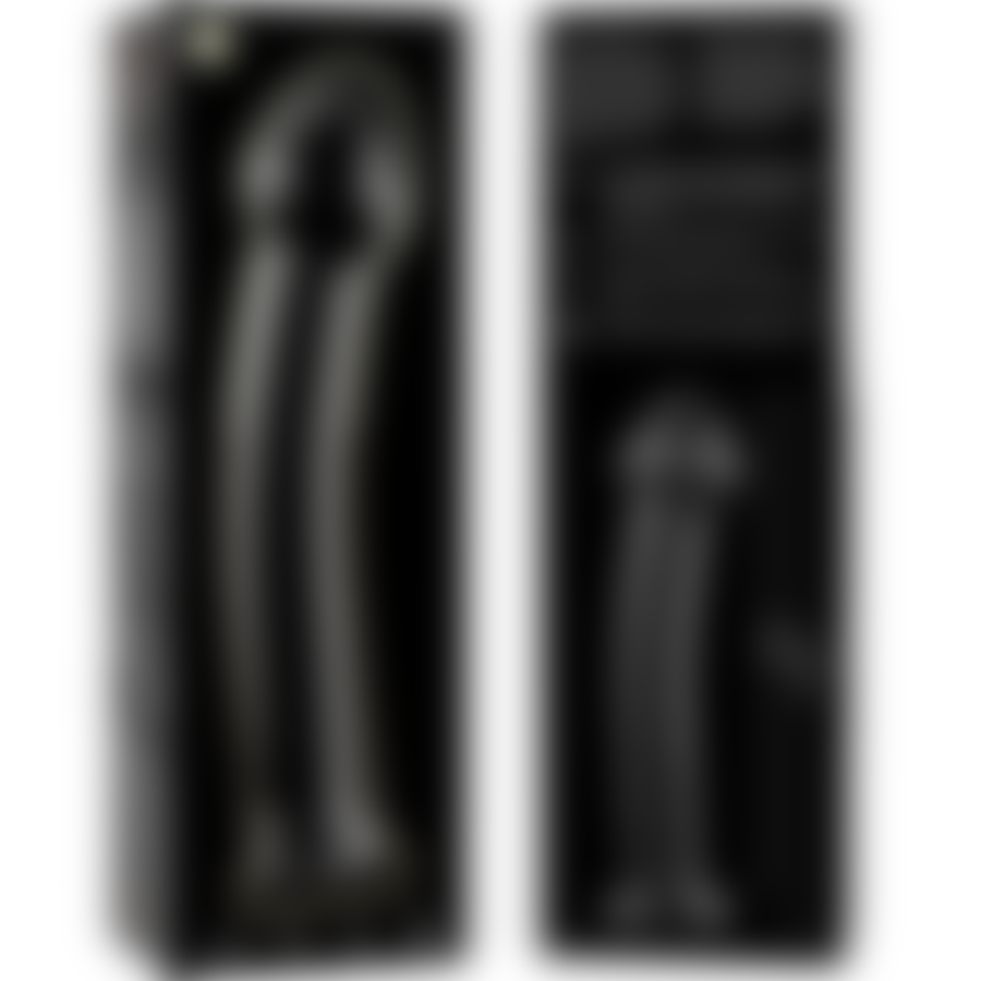 DILDO CRISTAL BOROSILICATO 11 10