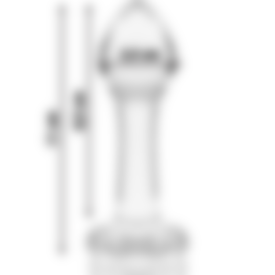 PLUG CRISTAL BOROSILICATO 02 8