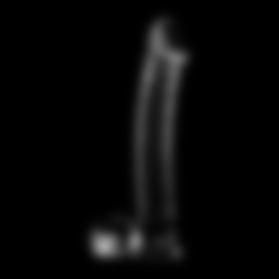 GLASS DILDO BOROSILICATE 23 14