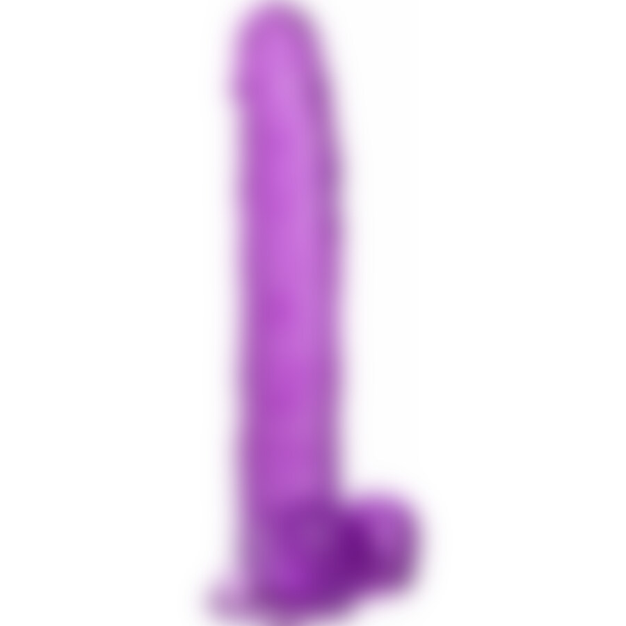 Queen size pene gelatina 30,5cm - morado Queen size pene gelatina 30,5cm - morado