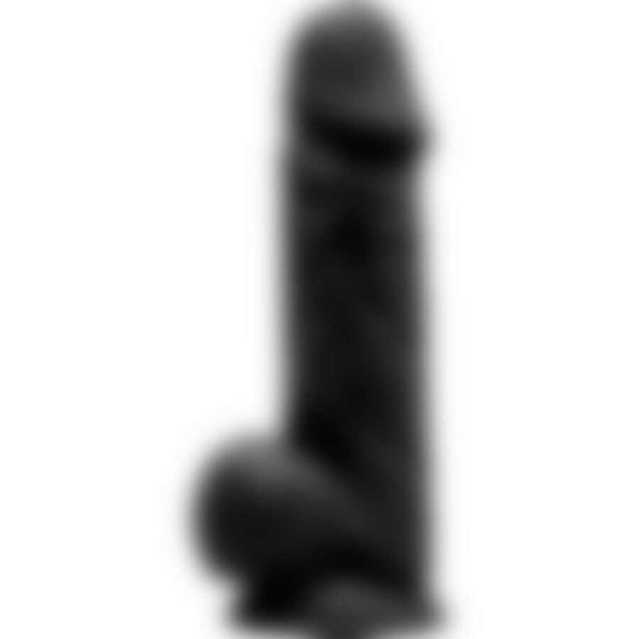 Silexd modello 4 - pene realistico 21,5cm - nero