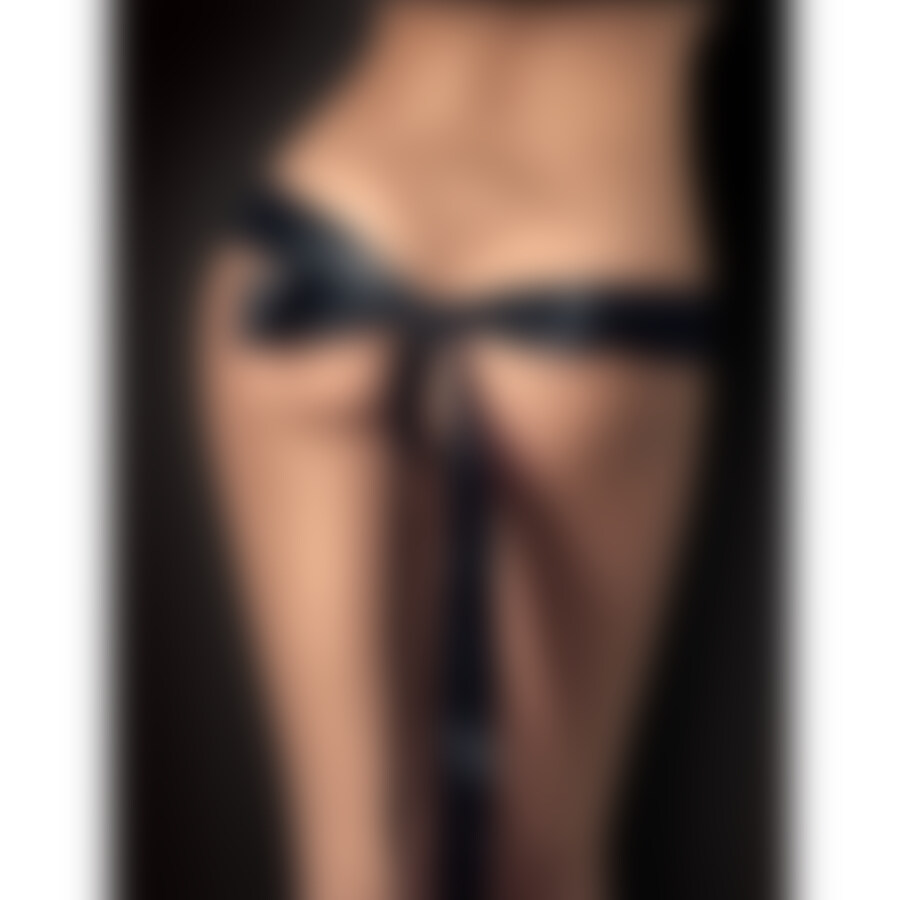 Cinta de seda multiusos negro Cinta de seda multiusos negro