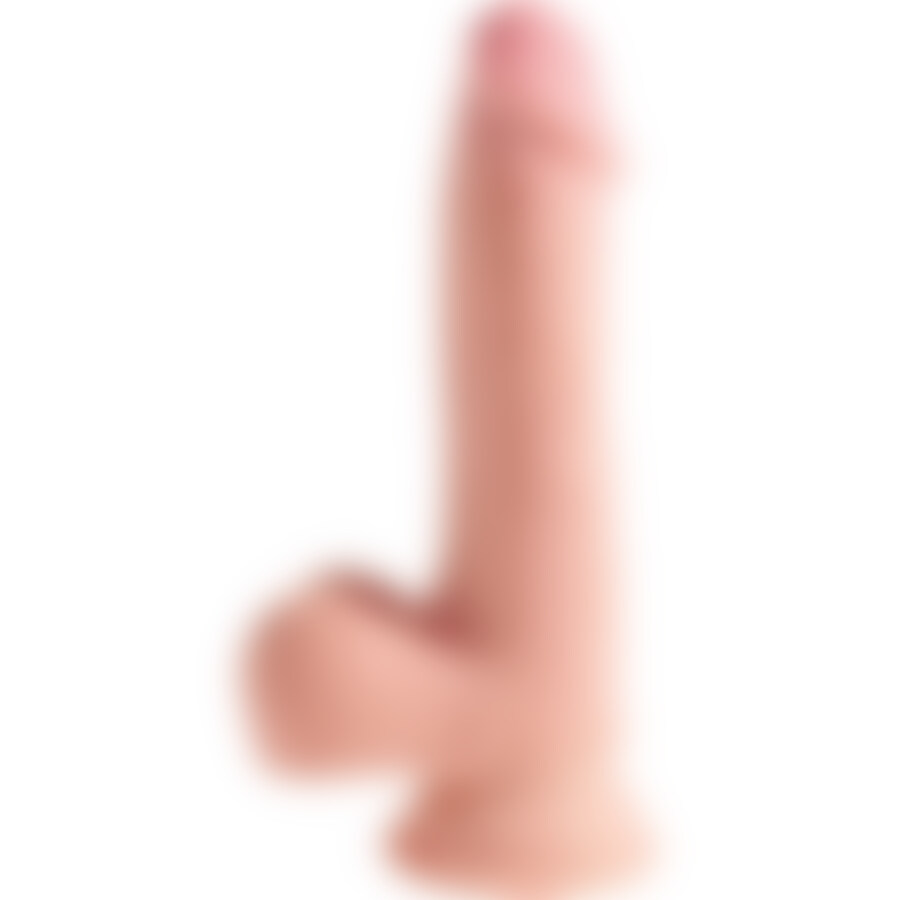 King cock - pene realístico con testículos triple densidad 2
