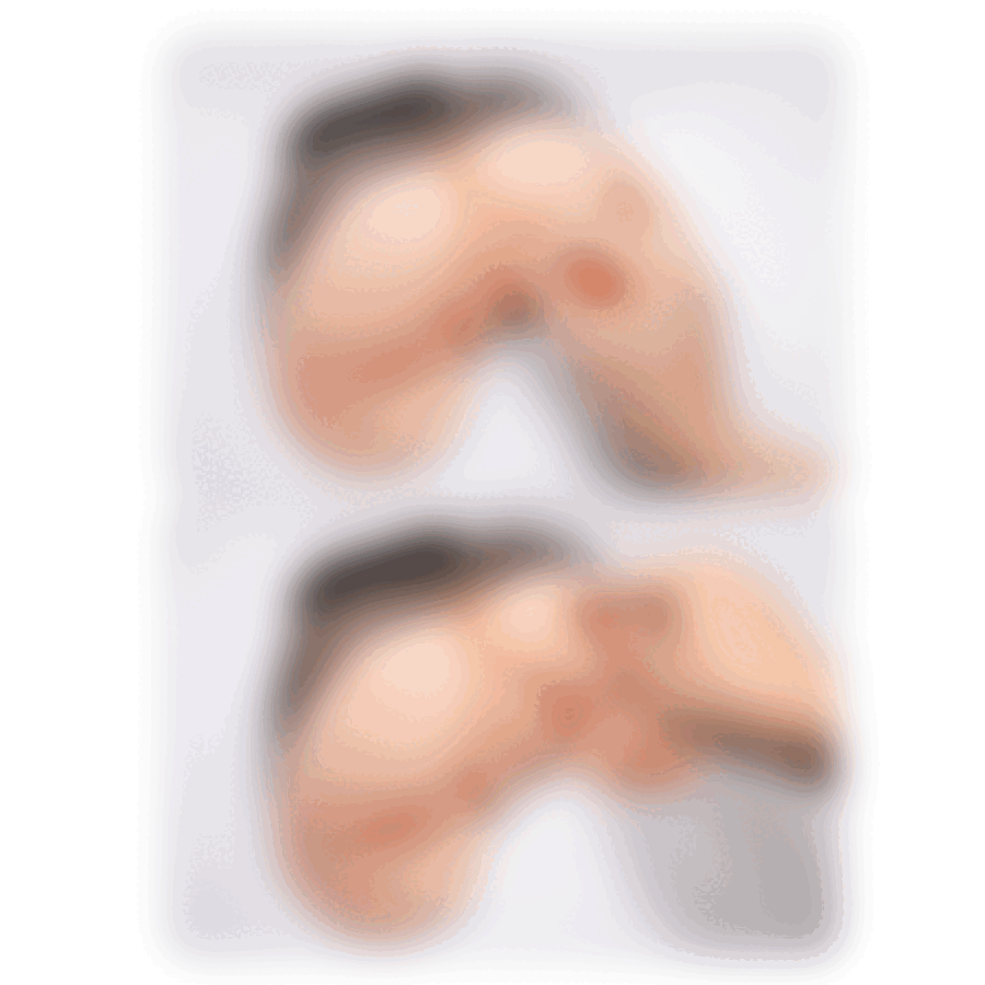 VAGIN ET ANUS AVEC MAILLE RÉALIST 13