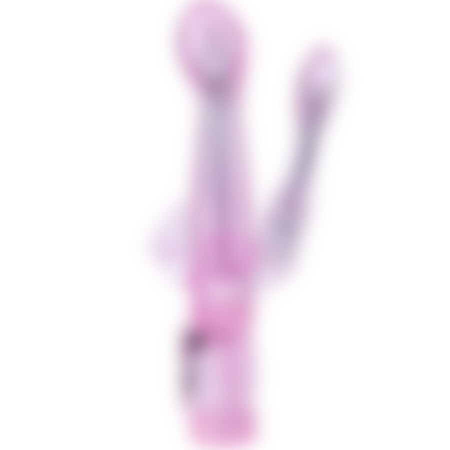 VIBRADOR FLEXIBLE CON ESTIMULADOR ANAL