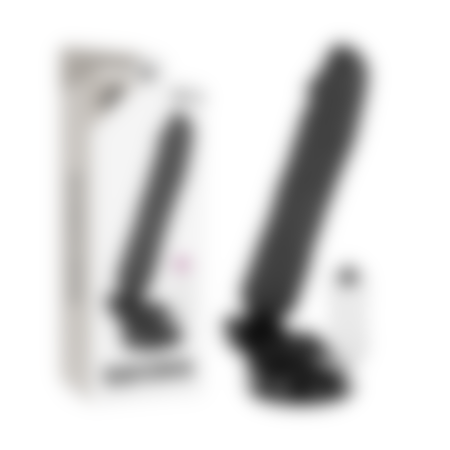 VIBRADOR REALISTICO CONTROL REMOTO NEGRO 20 CM VIBRADOR REALISTICO CONTROL REMOTO NEGRO 20 CM