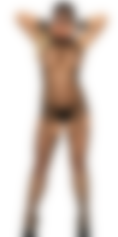 BODYSTOCKING COM CAPUZ PEITOS Lingerie sexy e provocante com transparências e rendas
