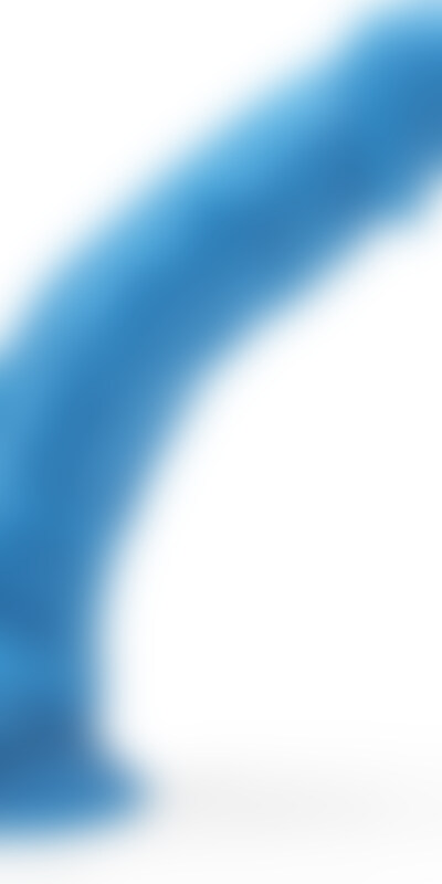 HAPPY DILDO COLOR Realistic, flexible dildo with a suction cup and a velvety touch