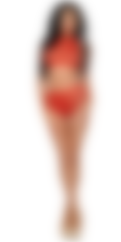 MONA SENSUELLE Lingerie sensuelle exclusive, couleur rouge, taille s/m.