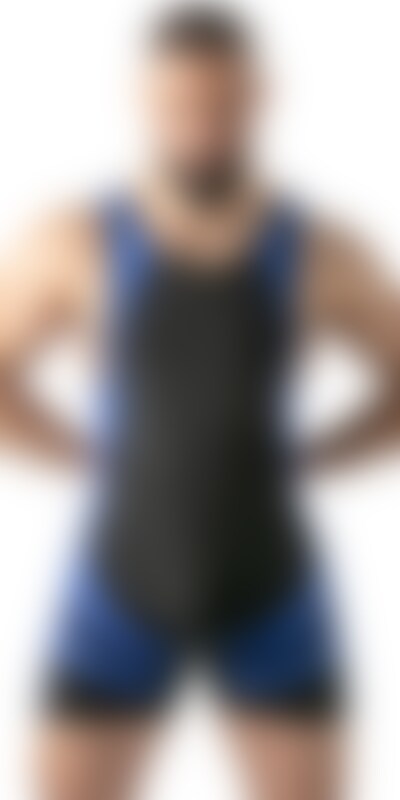 LOCKER GEAR OPEN SINGLET Body maschile con apertura posteriore
