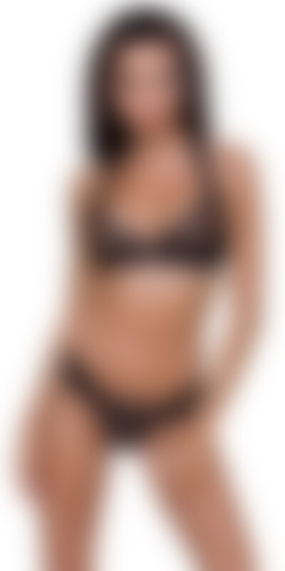 ARIN Conjunto de lingerie sexy Passion: tamanho L/XL, preto