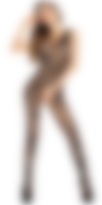 BODY STOCKING RICAMATO Corpo in rete sexy, aperture audaci, ricami eleganti, qualità garantita.