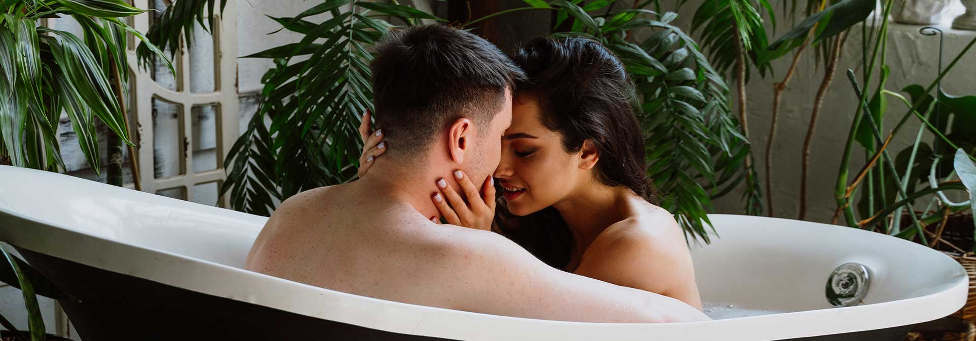 Baño en pareja crystals bath