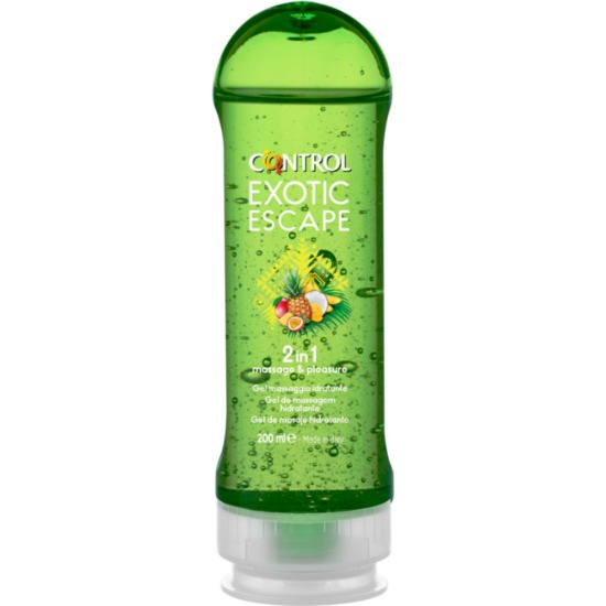 GEL DE MASAJE CONTROL EXOTIC ESCAPE 200ML