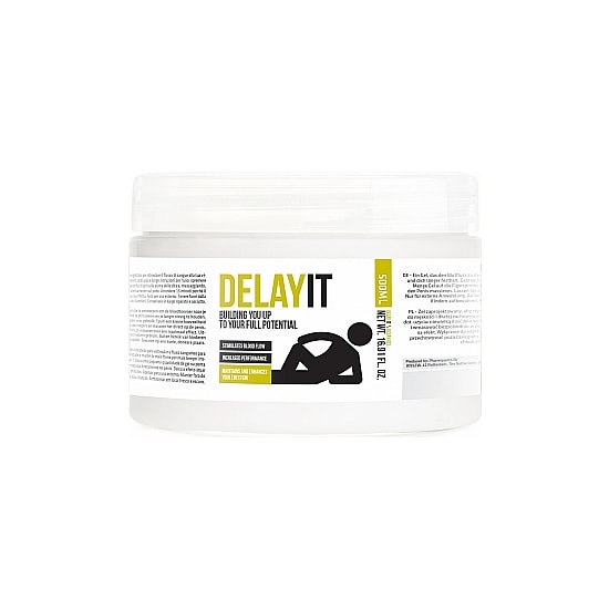 DELAY IT - BUILDING YOU UP TO YOUR FULL POTENTIAL - GEL RETARDANTE 500ML