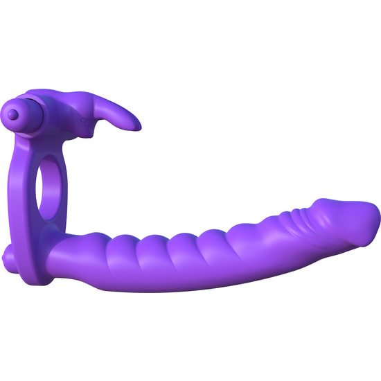 Fantasy c-ringz pene con anillo vibrador de silicona