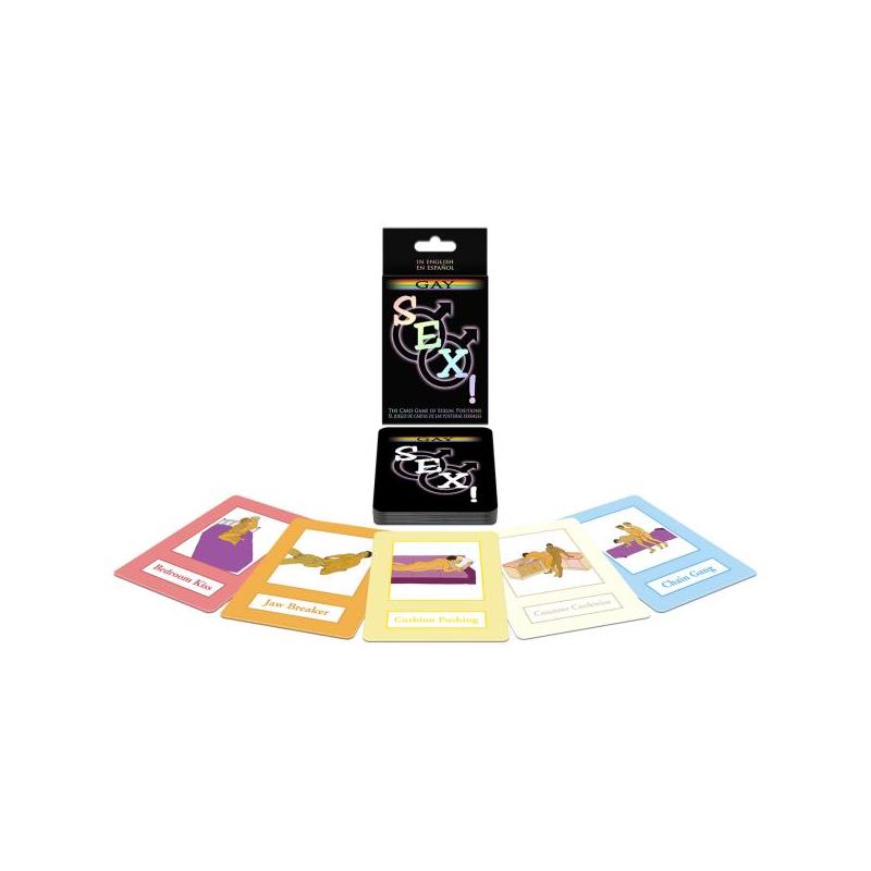 Juego de mesa erótico Gay Sex Card Game ® VivelaVita 