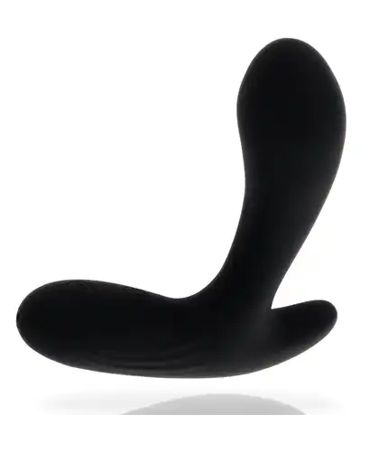 BLACK VIBRATION Vibrador masculino recarregável em silicone de alta qualidade