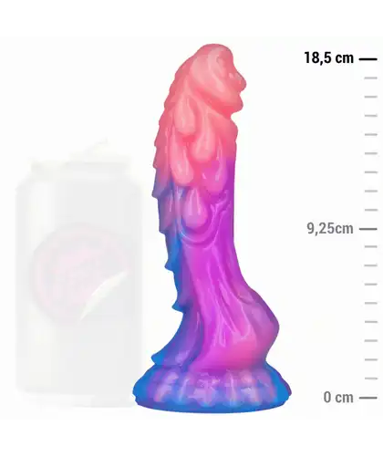ASHTAR Dildo sofisticado de silicona, succión estable, 100% sumergible