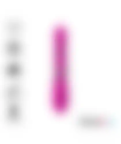 DANZA VIBRANTE Vibrador ergonómico con función única de "arriba y abajo"