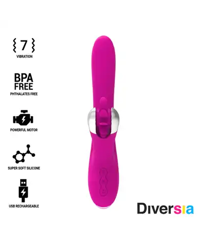 BUNNY WAVES Scopri il vibratore Diversia Bunny Waves: un'esperienza unica pensata per regalarti moment