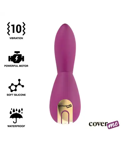 G-SPOT RUSH Joguete íntimo recarregável com 10 modos, estimulação dupla