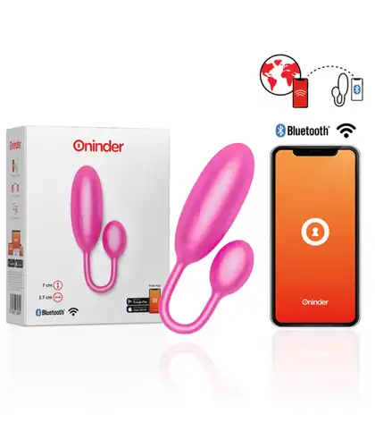 DENVER Vibrador ideal para parejas, controlable por app