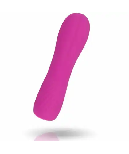 ELLIE Vibratore ergonomico in silicone, 12 vibrazioni intense