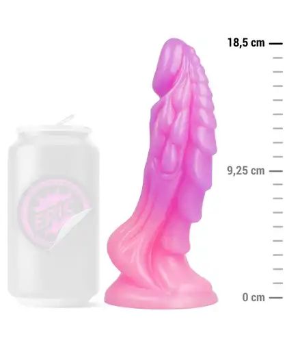 GALATEA Dildo ergonomique en silicone de qualité supérieure, effet lumineux "lueur de lune", avec
