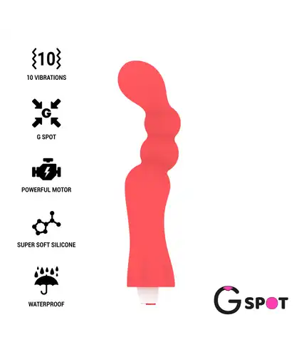GOHAN Vibrador recargable, 10 modos, silicona médica, sumergible