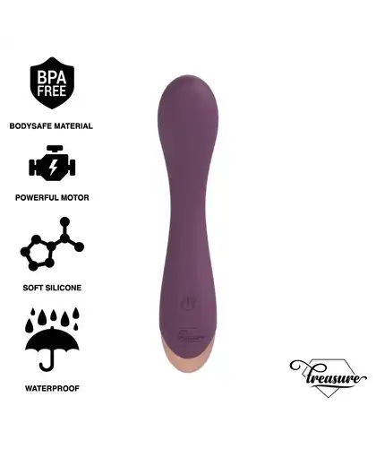 HANSEL WITH REMOTE Vibratore curvo, potente e impermeabile, con 7 modalità e ricarica USB, sicuro sul tuo cor