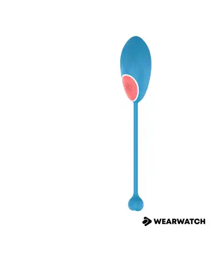 WATCHME EGG BLUE Estimulador íntimo con control remoto inalámbrico