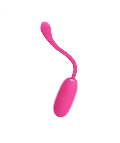 JULIUS Huevo vibrador recargable, 12 modos, silicona impermeable