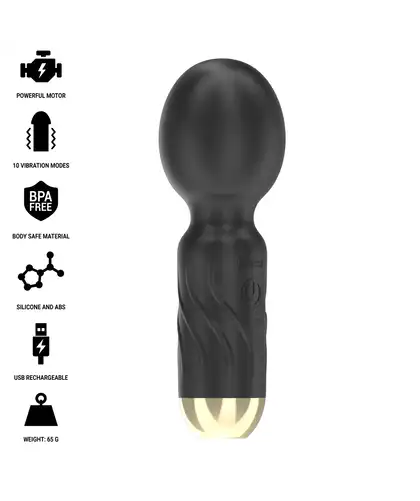 SILENT KEY Vibromasseur compact, puissant et discret, avec 10 modes de vibration