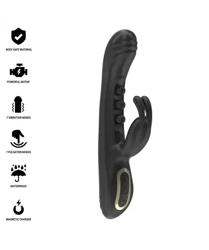 RABBIT IBIZA Stimulation par vibrations et perles en mouvement