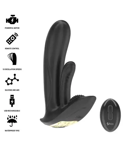 WEARABLE G SPOT Vibromasseur portable avec télécommande, double stimulation et résistant à l'eau
