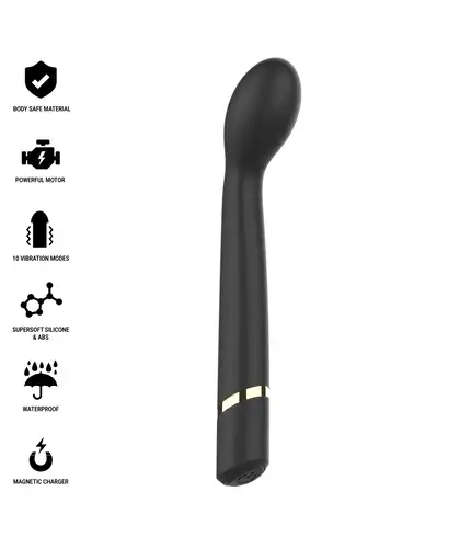 IBIZA PUNTO G Vibromasseur point G puissant, 10 modes, étanche et rechargeable