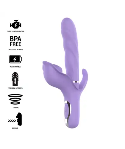 BILLIE 3 en 1 : stimulation du point g, stimulation anale et succionneur de clitoris.