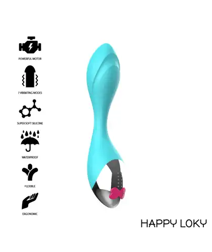 MINI FUN VIBRADOR Vibrador potente y suave, sumergible, con 7 patrones y USB