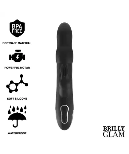 MOEBIUS RABBIT VIBRATOR Vibrador com 10 modos, rotação, à prova de água e recarregável