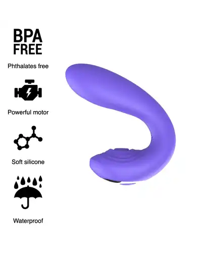 JOSEF PULSATION Vibrador dual para parejas con pulsaciones y vibraciones