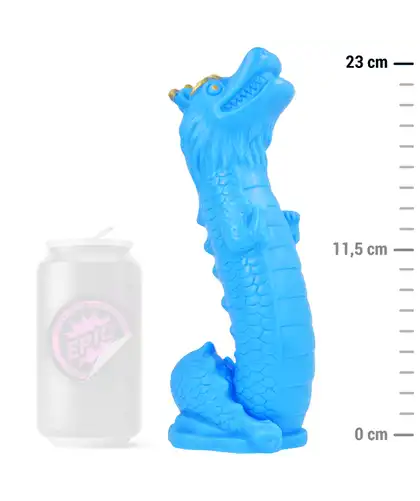 NAGA Dildo místico dragón, textura escamosa, base ventosa