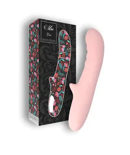 PISA  Vibrador silencioso y recargable con doble motor y 10 modos