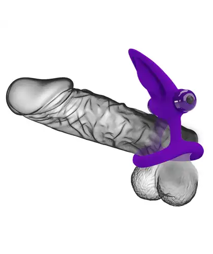 PRETTY LOVE TEASING Anel vibratório para casais com múltiplas funções