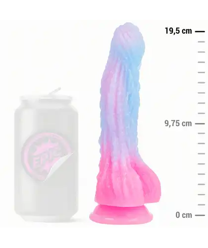SELARA Dildo de silicona texturizado, ergonómico y sumergible