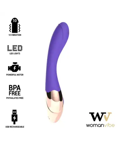SUNNY Vibrador womanvibe sunny: diseño elegante y poderoso