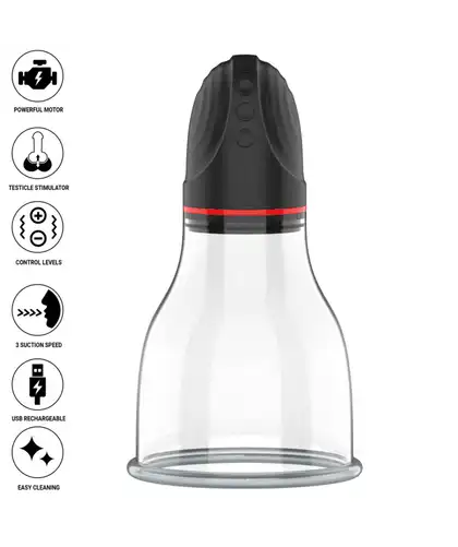 BOMBA DE TESTICULOS Bomba automática de testículos con succión