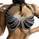 CHEST HARNESS CHAINS RING
