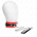 COLLAR WITH LEASH